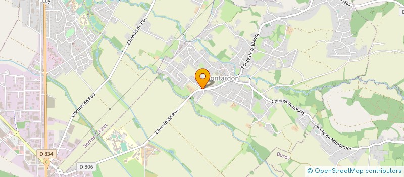 localisation de l'entreprise SAUGE SUD à SERRES-CASTET