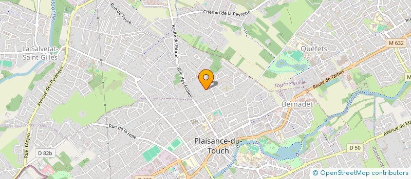 localisation de l'entreprise SAUGES2  PLAISANCE-DU-TOUCH