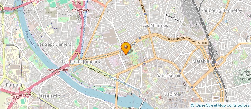 localisation de l'entreprise SAUGES3 à TOULOUSE