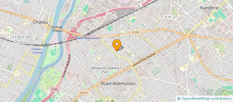 localisation de l'entreprise SAUGHARA à RUEIL-MALMAISON