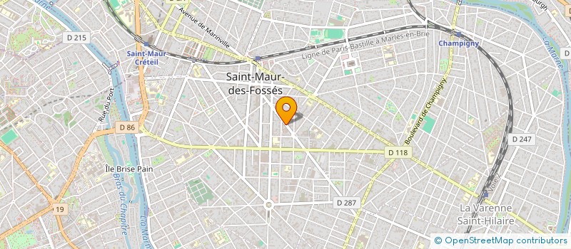 localisation de l'entreprise SAUGY à SAINT-MAUR-DES-FOSSES