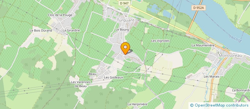 localisation de l'entreprise SAUJUMP  TURQUANT