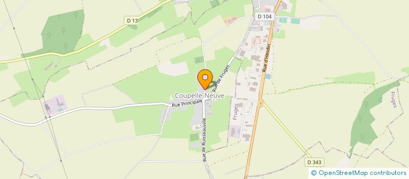 localisation de l'entreprise SAUKOBAT  COUPELLE-NEUVE