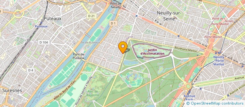localisation de l'entreprise SAUL 26 à NEUILLY-SUR-SEINE