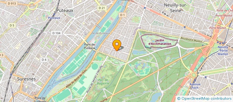 localisation de l'entreprise SAUL K INVEST à NEUILLY-SUR-SEINE