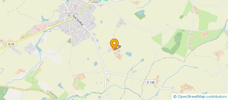 localisation de l'entreprise SAULAINE à YZERNAY