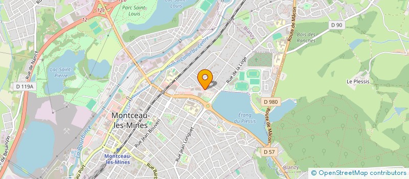 localisation de l'entreprise SAULATI  MONTCEAU-LES-MINES