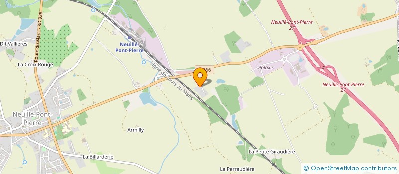 localisation de l'entreprise SAULAY BERLOGER  SAINT-ANTOINE-DU-ROCHER