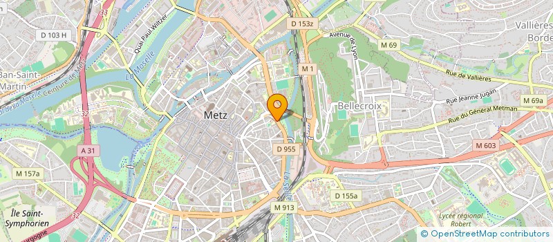 localisation de l'entreprise SAULCY UN CAMPUS POUR L INSERTION à METZ