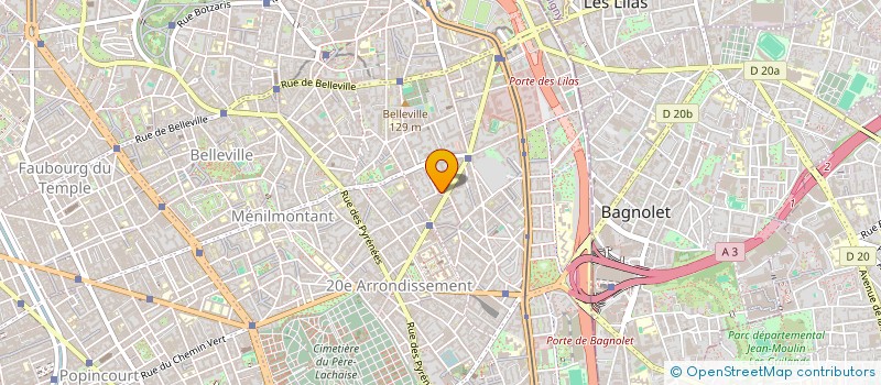 localisation de l'entreprise SAULE FLEURI à PARIS