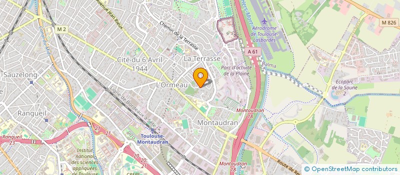 localisation de l'entreprise SAULE GARIN à TOULOUSE
