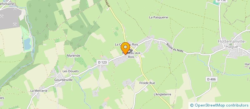 localisation de l'entreprise SAULE PLEUREUR  LA HAGUE