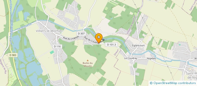 localisation de l'entreprise SAULE RCN à VILLIERS-LE-MORHIER