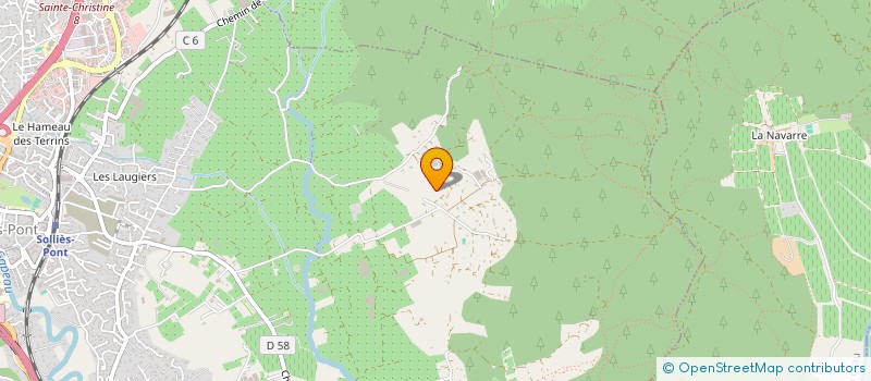 localisation de l'entreprise SAULI FRATRIA  SOLLIES-PONT