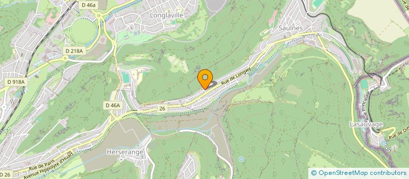 localisation de l'entreprise SAULNES TENNIS CLUB  SAULNES