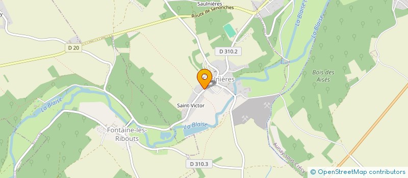 localisation de l'entreprise SAULNIERES ATHLETIC CLUB à SAULNIERES