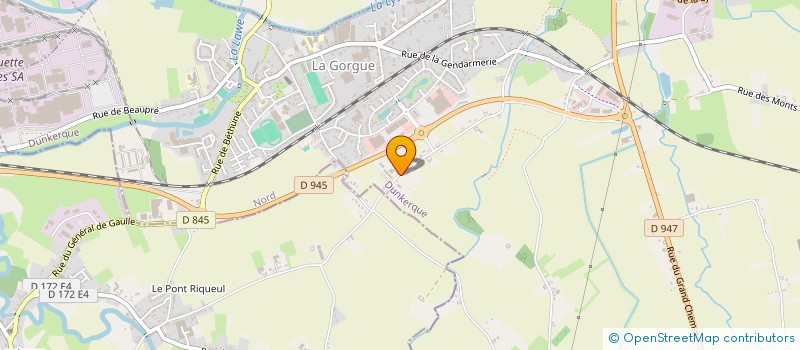 localisation de l'entreprise SAULTIBIRD à LA GORGUE