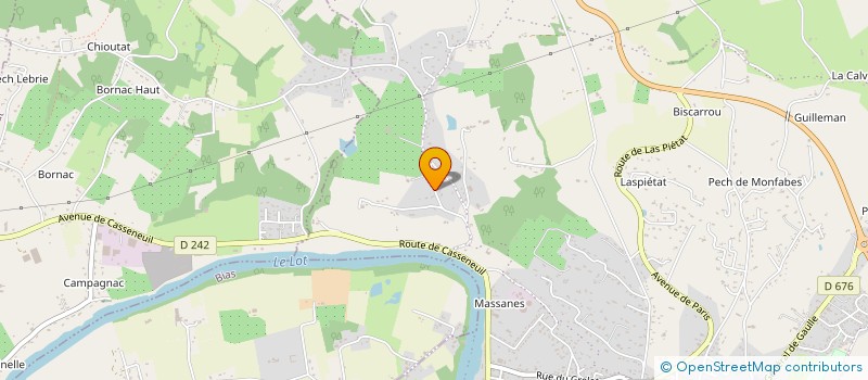 localisation de l'entreprise SAULTS MUSIC  VILLENEUVE-SUR-LOT