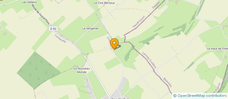 localisation de l'entreprise SAUMAR76  BEAUSSAULT