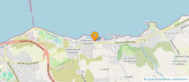 localisation de l'entreprise SAUMONFRANCE CHERBOURG SA  CHERBOURG-EN-COTENTIN