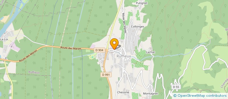 localisation de l'entreprise SAUMONT  RUFFIEUX