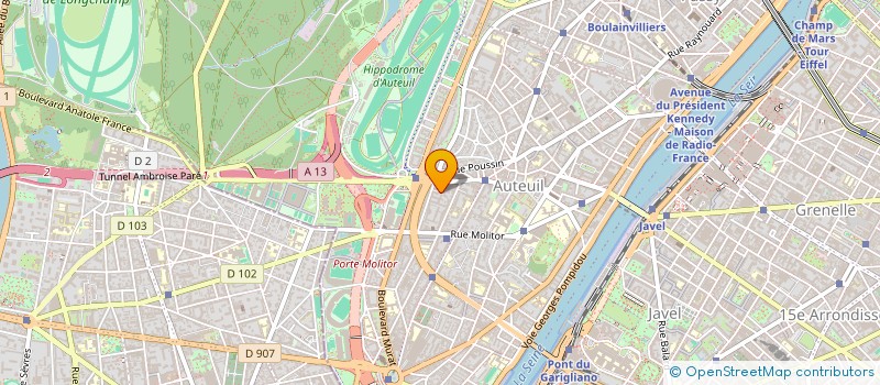 localisation de l'entreprise SAUMUR CRISTAL  PARIS