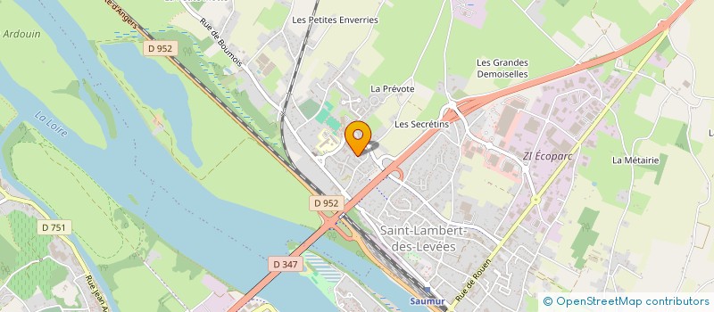 localisation de l'entreprise SAUMUR ELECTRO DIESEL à DISTRE