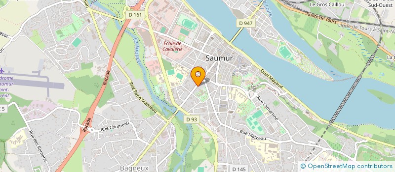 localisation de l'entreprise SAUMUR VAL DE LOIRE EQUESTRE à SAUMUR