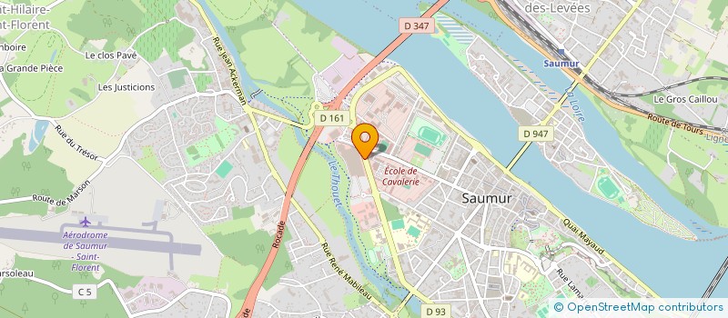 localisation de l'entreprise SAUMUR VOYAGES à SAUMUR