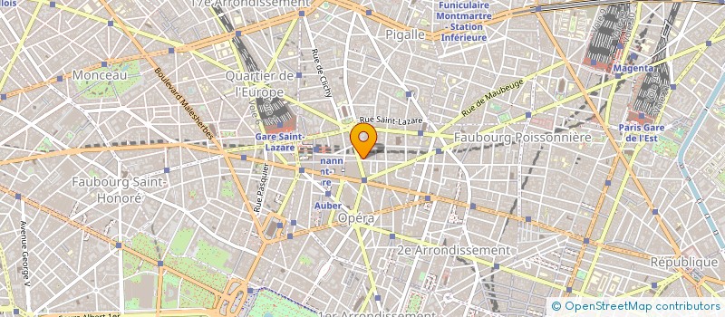 localisation de l'entreprise SAUNA CLUB PROVENCE à PARIS