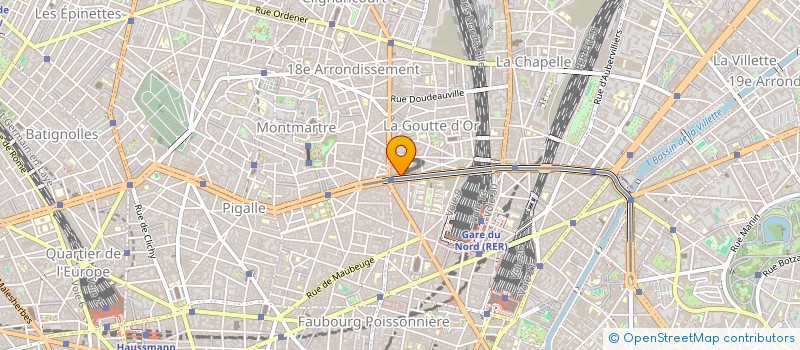 localisation de l'entreprise SAUNABAINS à PARIS