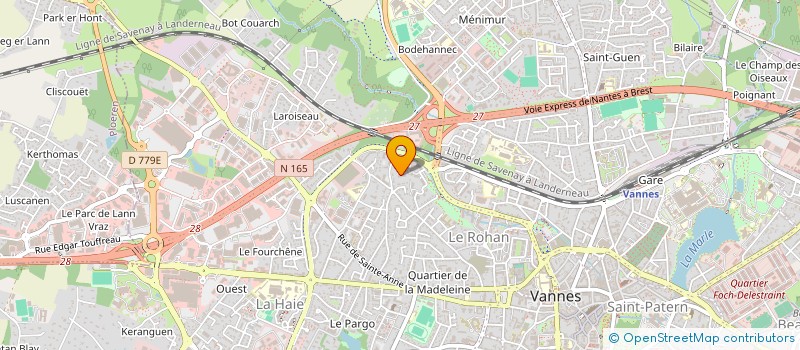 localisation de l'entreprise SAUNAI à VANNES