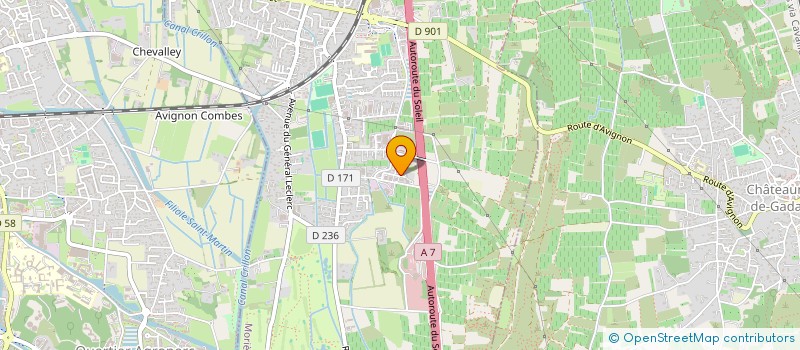 localisation de l'entreprise SAUNAIS à MORIERES-LES-AVIGNON