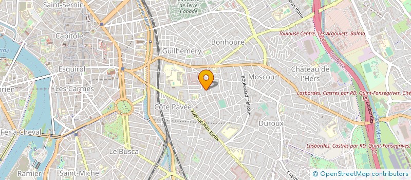 localisation de l'entreprise SAUNAL IMMOBILIER à TOULOUSE