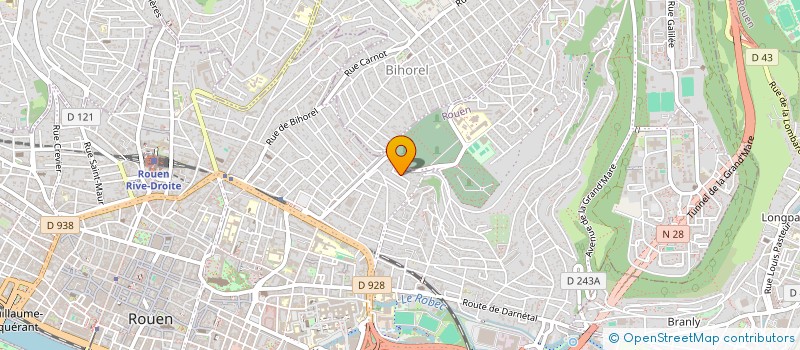 localisation de l'entreprise SAUNIER  ROUEN