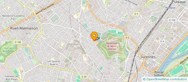 localisation de l'entreprise SAUNIER DEVELOPPEMENT à RUEIL-MALMAISON