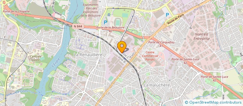 localisation de l'entreprise SAUNIER DUVAL PIECES DE RECHANGE  NANTES