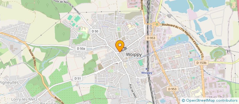 localisation de l'entreprise SAUNOIS MC à WOIPPY
