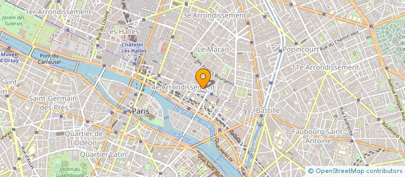 localisation de l'entreprise SAUPHIL à PARIS