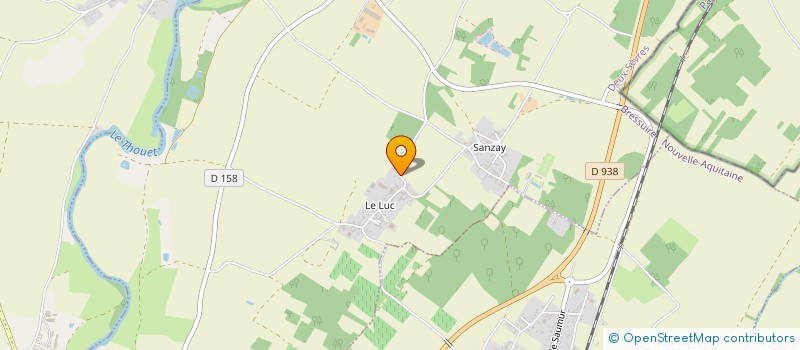 localisation de l'entreprise SAUPHILIE  SAINT-MARTIN-DE-SANZAY