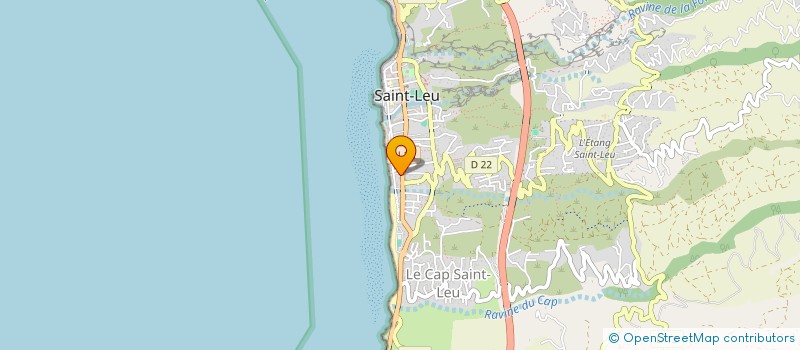 localisation de l'entreprise SAUR DERICHEBOURG AQUA OCEAN INDIEN  SAINT-LEU