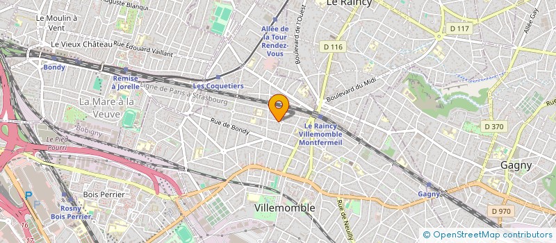 localisation de l'entreprise SAUREL                        JEAN  VILLEMOMBLE