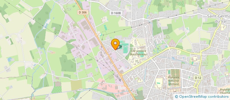 localisation de l'entreprise SAURIDA à LA FLECHE