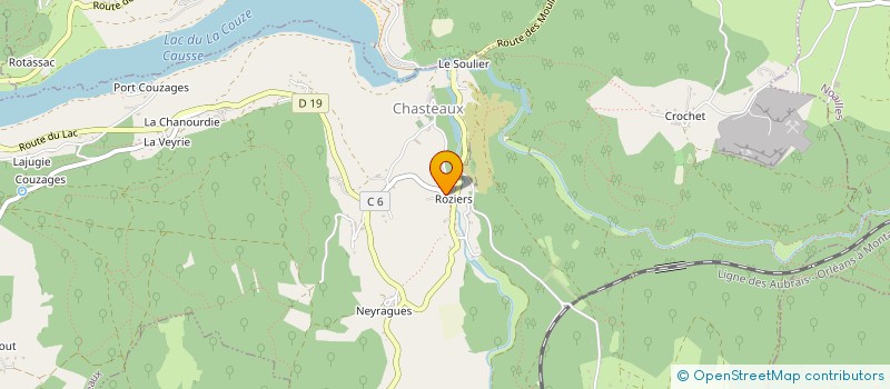 localisation de l'entreprise SAURIMMO  SAINT-PANTALEON-DE-LARCHE