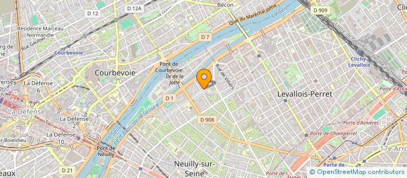 localisation de l'entreprise SAUSSAYE LEGEND PROPERTIES à NEUILLY-SUR-SEINE