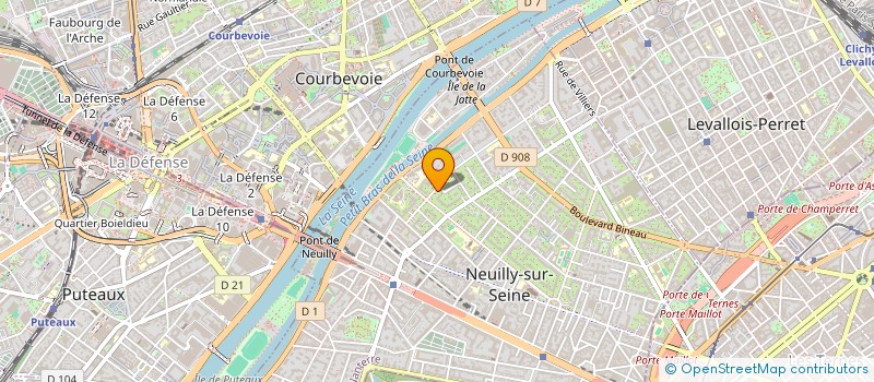 localisation de l'entreprise SAUSSAYE NANTERRE à NEUILLY-SUR-SEINE