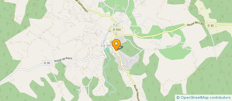 localisation de l'entreprise SAUSSEY  RIANS