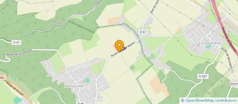 localisation de l'entreprise SAUT DE LOUP  HENOUVILLE