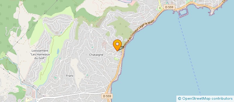localisation de l'entreprise SAUT DU LOUP à SAINTE MAXIME
