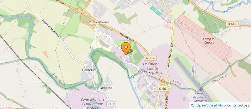 localisation de l'entreprise SAUTE-RUISSEAU  CASTRES